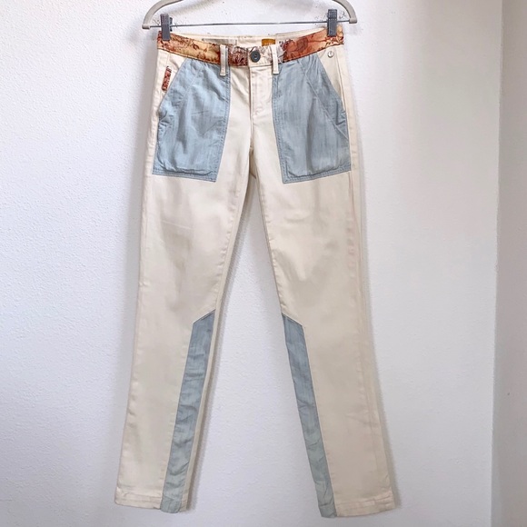 Anthropologie Denim - Pilcro & The Letterpress | Hyphen Boho Patch Pants